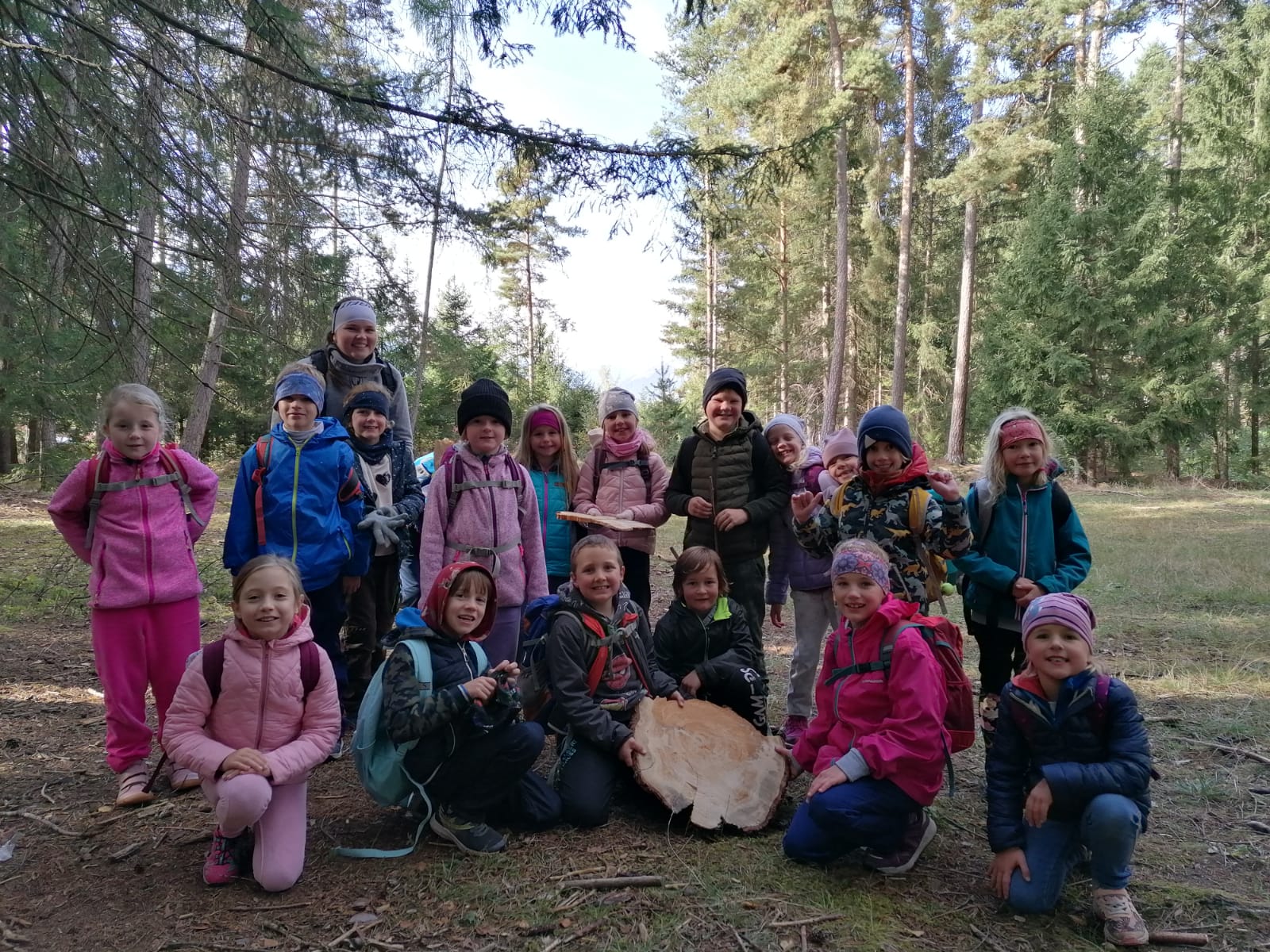 Waldtag 2. Klasse Waldtag