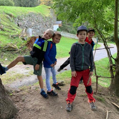 Wandertag Buben