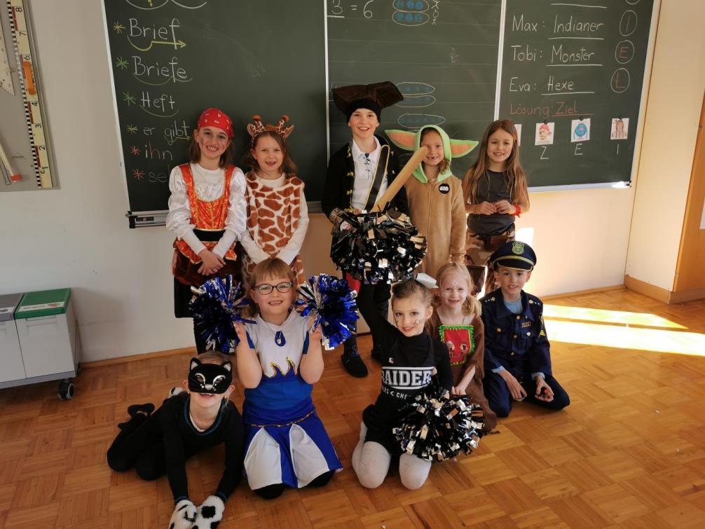 Fasching 2. Klasse